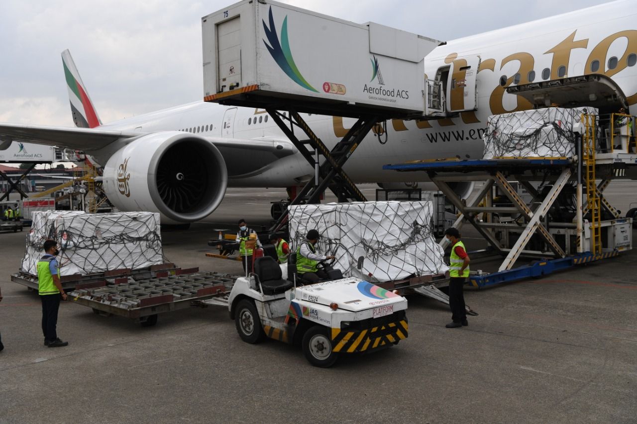 podiumnews.com-Sekitar 1,7 Juta Vaksin Pfizer Donasi AS Tiba di Indonesia